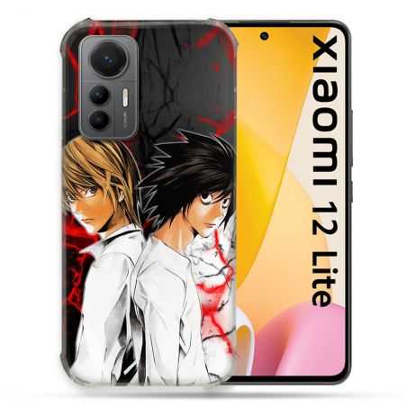 Coque Renforcée En Verre Trempé Pour Xiaomi 12 Lite Manga Death Note Duo
