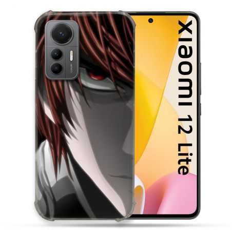 Coque Renforcée En Verre Trempé Pour Xiaomi 12 Lite Manga Death Note Kira