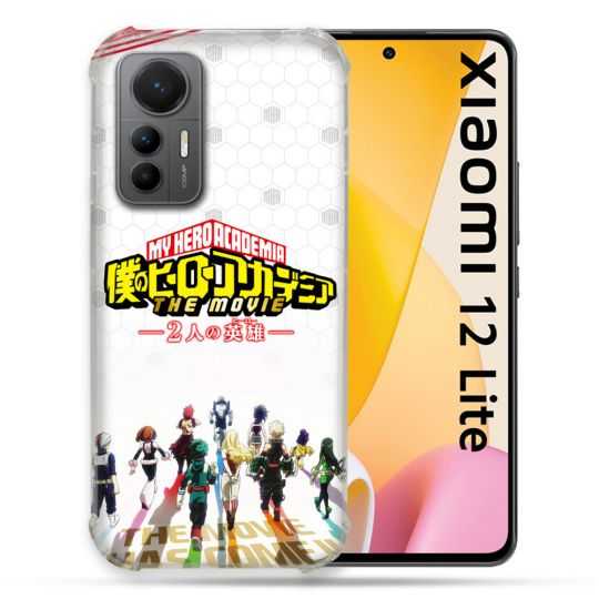 Coque Renforcée En Verre Trempé Pour Xiaomi 12 Lite Manga My Hero Academia Blanc