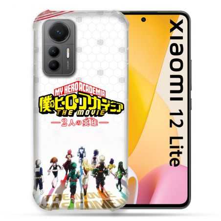 Coque Renforcée En Verre Trempé Pour Xiaomi 12 Lite Manga My Hero Academia Blanc