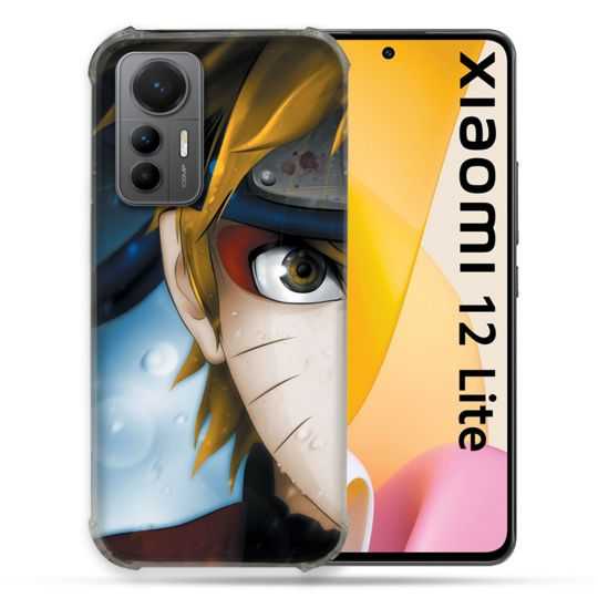 Coque Renforcée En Verre Trempé Pour Xiaomi 12 Lite Manga Naruto Blanc
