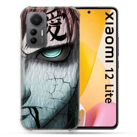 Coque Renforcée En Verre Trempé Pour Xiaomi 12 Lite Manga Naruto Gaara
