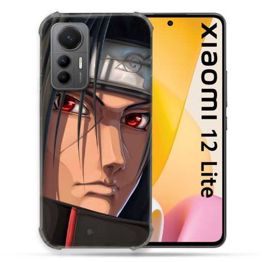 Coque Renforcée En Verre Trempé Pour Xiaomi 12 Lite Manga Naruto Itachi Visage