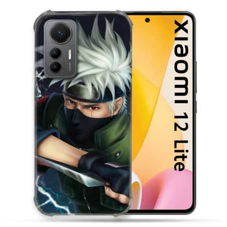 Coque Renforcée En Verre Trempé Pour Xiaomi 12 Lite Manga Naruto Kakashi