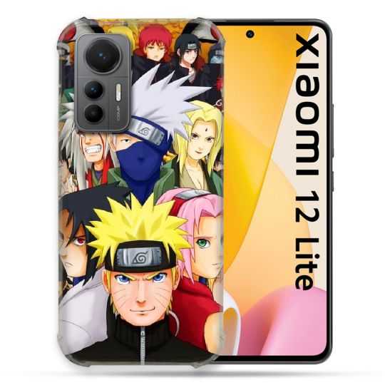 Coque Renforcée En Verre Trempé Pour Xiaomi 12 Lite Manga Naruto Team