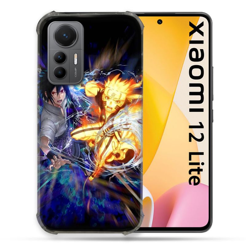 Coque Renforcée En Verre Trempé Pour Xiaomi 12 Lite Manga Naruto VS