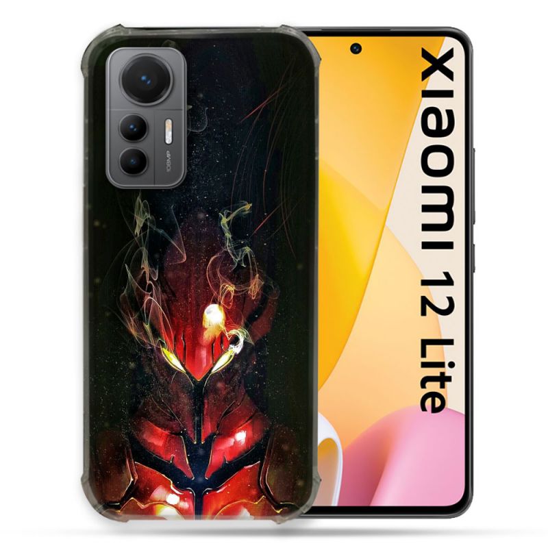 Coque Renforcée En Verre Trempé Pour Xiaomi 12 Lite Manga Solo Leveling Igris