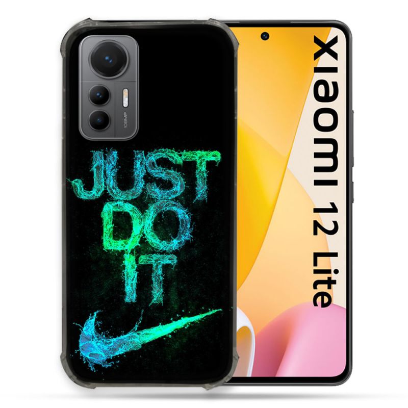 Coque Renforcée En Verre Trempé Pour Xiaomi 12 Lite Nike Just Do It