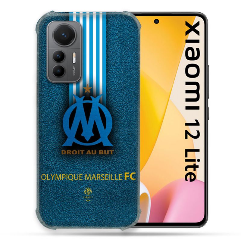 Coque Renforcée En Verre Trempé Pour Xiaomi 12 Lite Olympique Marseille OM Bande