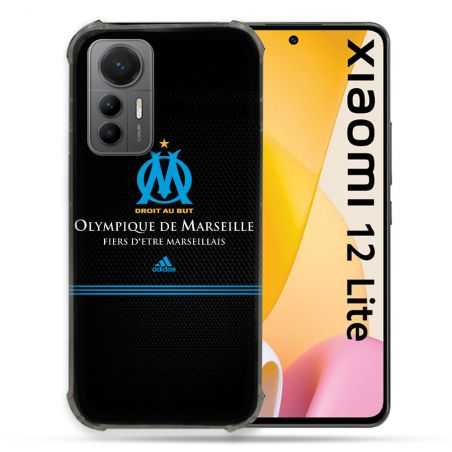 Coque Renforcée En Verre Trempé Pour Xiaomi 12 Lite Olympique Marseille OM Fier etre Marseillais