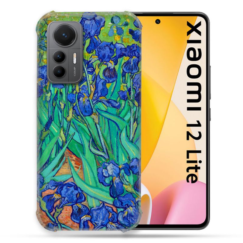 Coque Renforcée En Verre Trempé Pour Xiaomi 12 Lite Peinture Iris