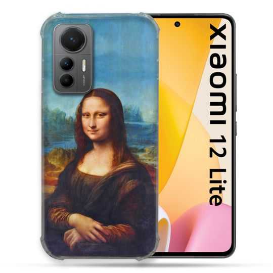 Coque Renforcée En Verre Trempé Pour Xiaomi 12 Lite Peinture Joconde