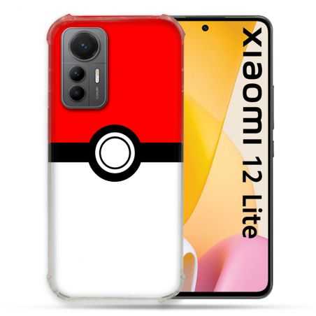 Coque Renforcée En Verre Trempé Pour Xiaomi 12 Lite Pokemon Pokeball