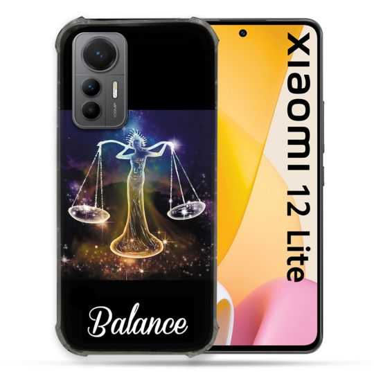 Coque Renforcée En Verre Trempé Pour Xiaomi 12 Lite Signe Zodiaque 2 Balance