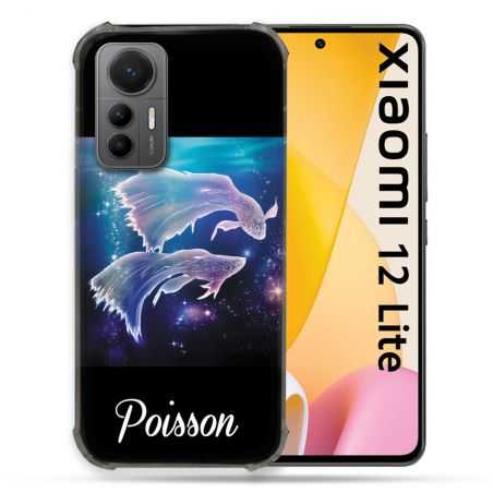 Coque Renforcée En Verre Trempé Pour Xiaomi 12 Lite Signe Zodiaque 2 Poisson