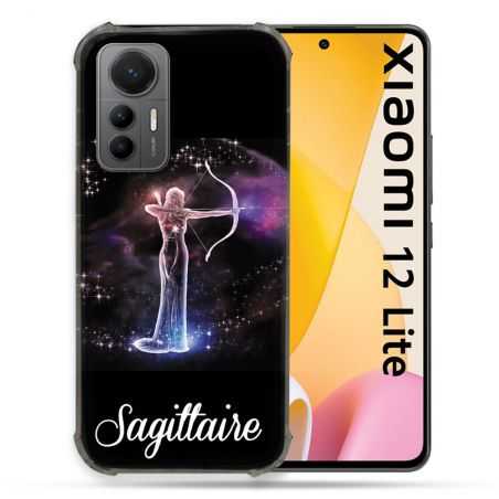 Coque Renforcée En Verre Trempé Pour Xiaomi 12 Lite Signe Zodiaque 2 Sagittaire