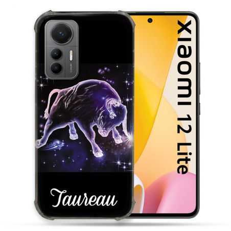 Coque Renforcée En Verre Trempé Pour Xiaomi 12 Lite Signe Zodiaque 2 Taureau