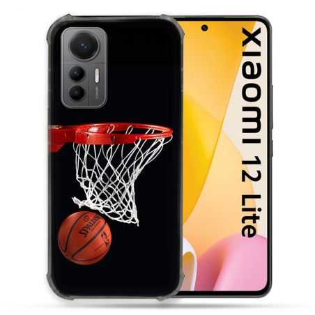 Coque Renforcée En Verre Trempé Pour Xiaomi 12 Lite Sport Basket Panier