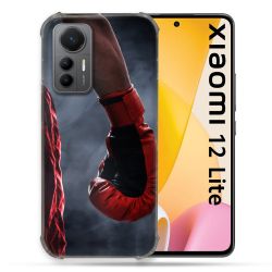 Coque Renforcée En Verre Trempé Pour Xiaomi 12 Lite Sport Boxe Gant Rouge