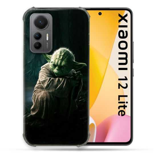 Coque Renforcée En Verre Trempé Pour Xiaomi 12 Lite Star Wars - Yoda sombre