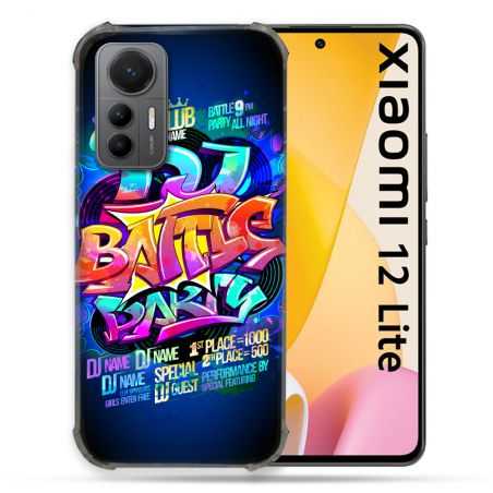 Coque Renforcée En Verre Trempé Pour Xiaomi 12 Lite Street Art Rap
