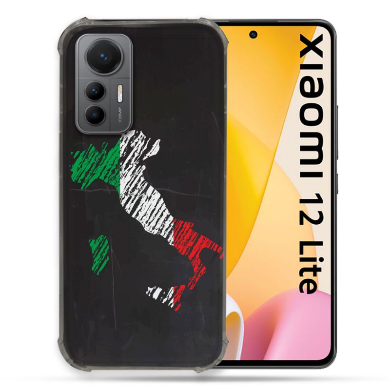 Coque Renforcée En Verre Trempé Pour Xiaomi 12 Lite Voyage Italie Botte