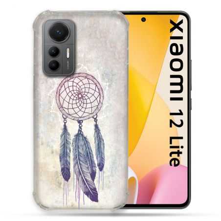 Coque Renforcée En Verre Trempé Pour Xiaomi 12 Lite Zen Attrape Reve Blanc