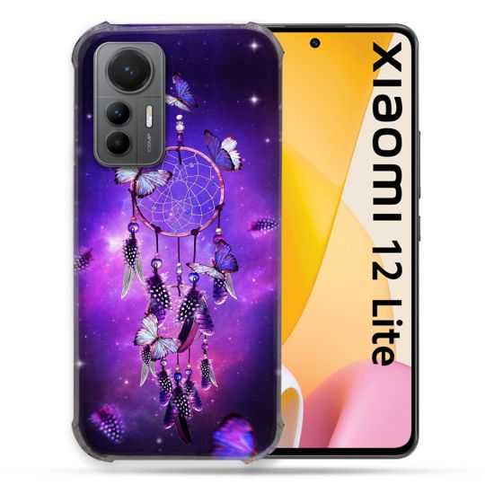 Coque Renforcée En Verre Trempé Pour Xiaomi 12 Lite Zen Attrape Reve Papillon