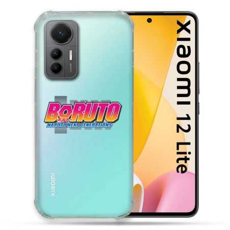 Coque Renforcée En Verre Trempé Transparente Pour Xiaomi 12 Lite Boruto Logo