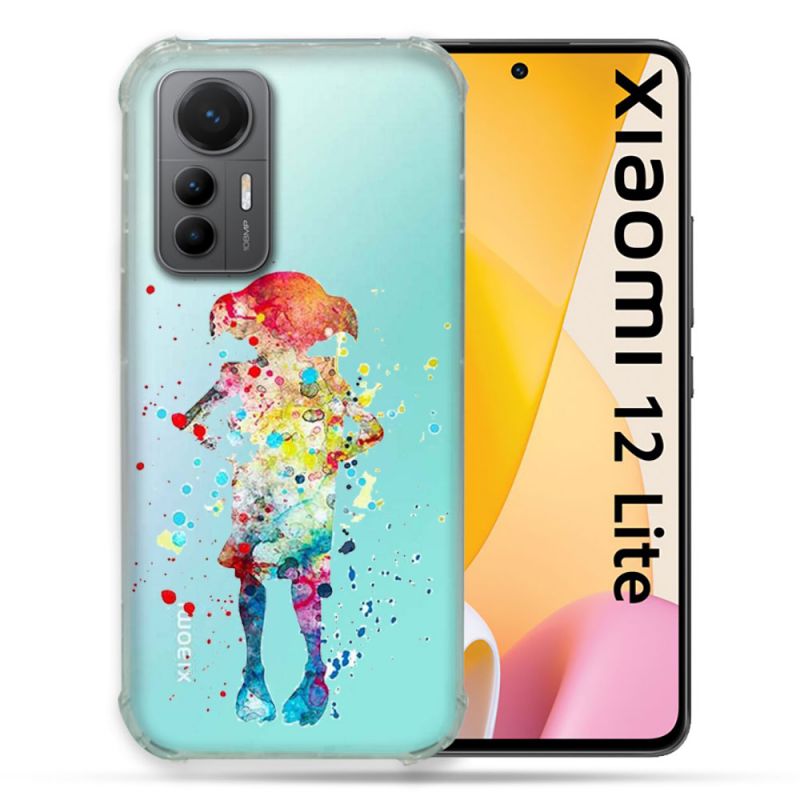 Coque Renforcée En Verre Trempé Transparente Pour Xiaomi 12 Lite Dobby Colore