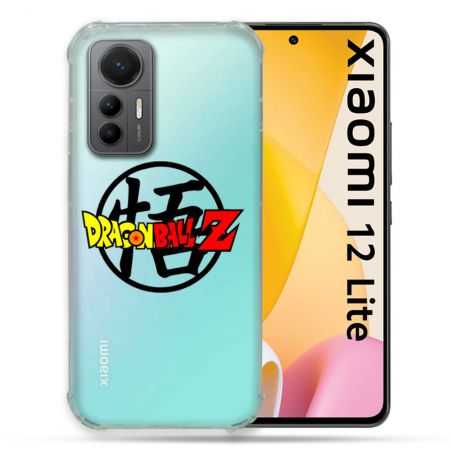 Coque Renforcée En Verre Trempé Transparente Pour Xiaomi 12 Lite Dragon Ball Logo