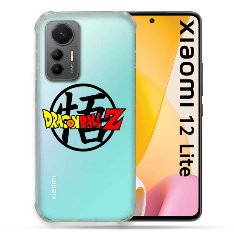 Coque Renforcée En Verre Trempé Transparente Pour Xiaomi 12 Lite Dragon Ball Logo