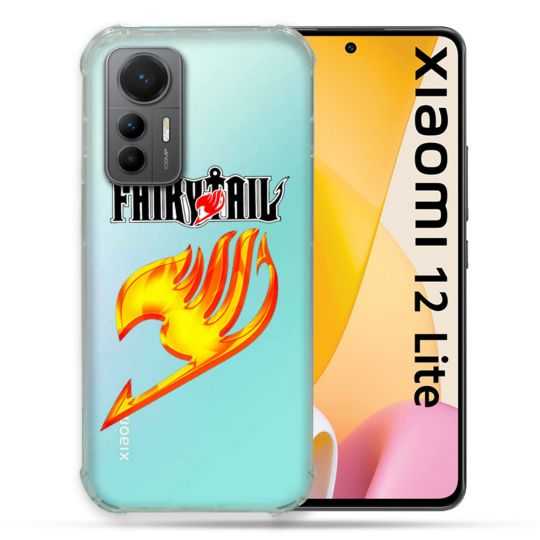 Coque Renforcée En Verre Trempé Transparente Pour Xiaomi 12 Lite Fairy Tail
