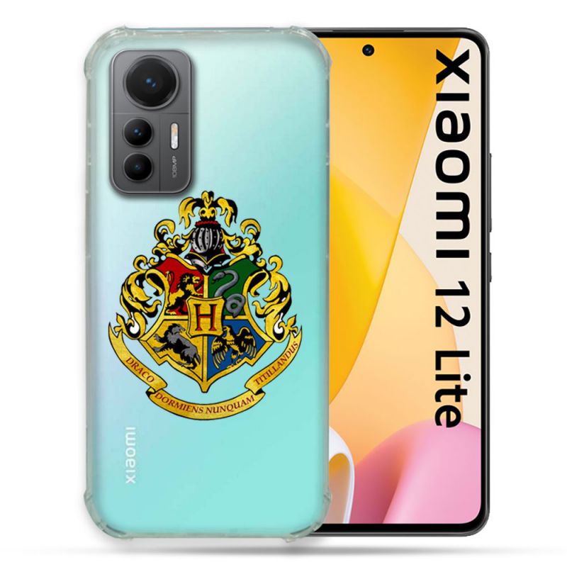 Coque Renforcée En Verre Trempé Transparente Pour Xiaomi 12 Lite Harry Potter Poudlard