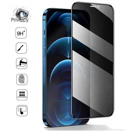 2 x Verre trempé 3D Vitre Protection écran Privé Private Anti espion Pour Xiaomi Mi 11T / 11T Pro