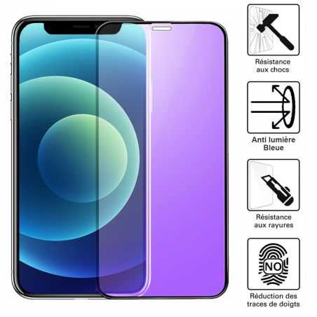 2 x Verre trempé 3D Vitre Protection écran Anti Lumière Bleue Blue light Pour Samsung Galaxy A13