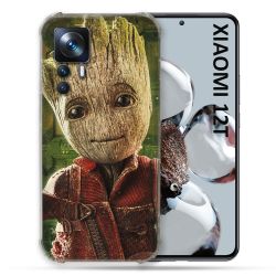 Coque Renforcée En Verre Trempé Pour Xiaomi 12T Groot Vert