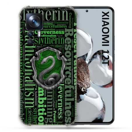 Coque Renforcée En Verre Trempé Pour Xiaomi 12T Harry Potter Serpentar