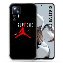 Coque Renforcée En Verre Trempé Pour Xiaomi 12T Jordan Supreme Noir