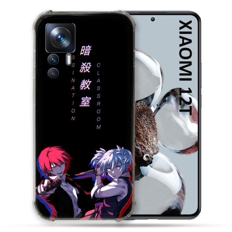 Coque Renforcée En Verre Trempé Pour Xiaomi 12T Manga Assassination Classroom Duo
