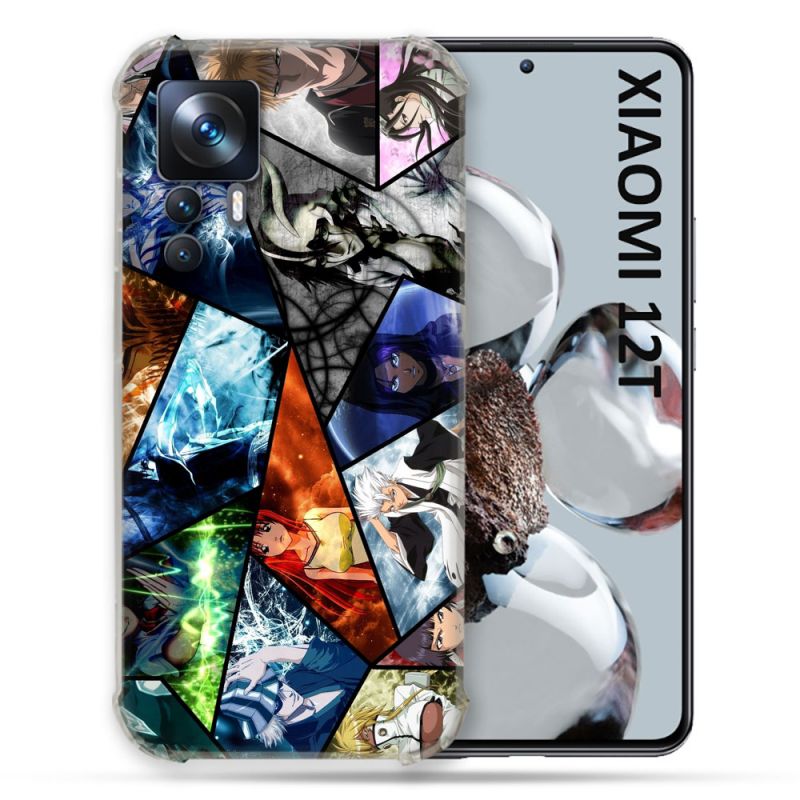 Coque Renforcée En Verre Trempé Pour Xiaomi 12T Manga Bleach Pele Mele