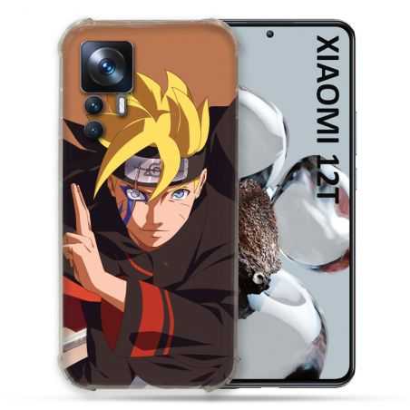 Coque Renforcée En Verre Trempé Pour Xiaomi 12T Manga Boruto Signe