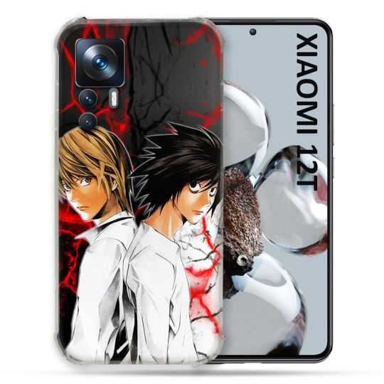Coque Renforcée En Verre Trempé Pour Xiaomi 12T Manga Death Note Duo