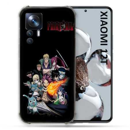 Coque Renforcée En Verre Trempé Pour Xiaomi 12T Manga Fairy Tail Logo Team