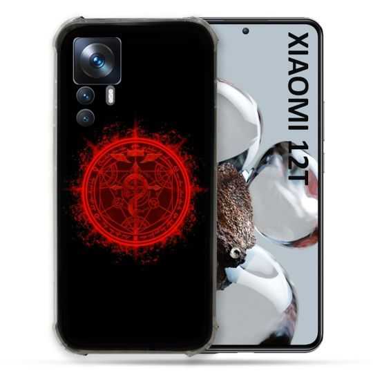 Coque Renforcée En Verre Trempé Pour Xiaomi 12T Manga Fullmetal Alchemist Logo