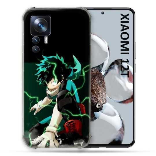 Coque Renforcée En Verre Trempé Pour Xiaomi 12T Manga My Hero Academia Deku