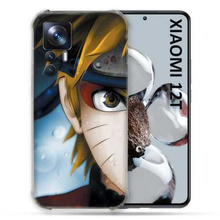 Coque Renforcée En Verre Trempé Pour Xiaomi 12T Manga Naruto Blanc