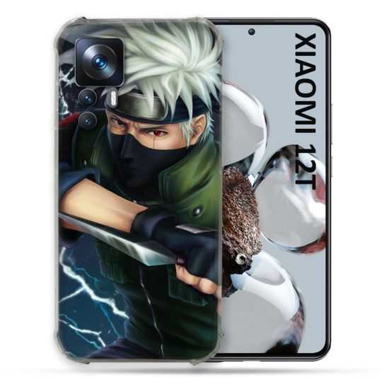 Coque Renforcée En Verre Trempé Pour Xiaomi 12T Manga Naruto Kakashi