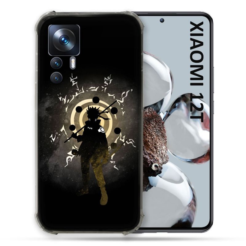 Coque Renforcée En Verre Trempé Pour Xiaomi 12T Manga Naruto Sage