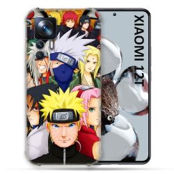 Coque Renforcée En Verre Trempé Pour Xiaomi 12T Manga Naruto Team